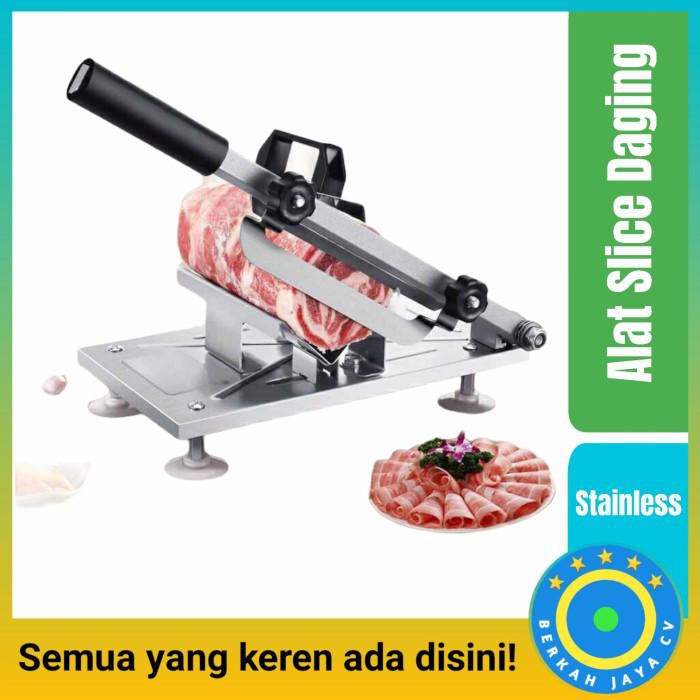 Dand Alat Potong Daging Sapi Slice Tipis Daging Slice Beku Adjustable