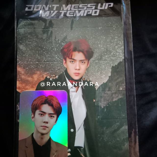 (READY STOCK) SEHUN HOLO PC + STANDEE