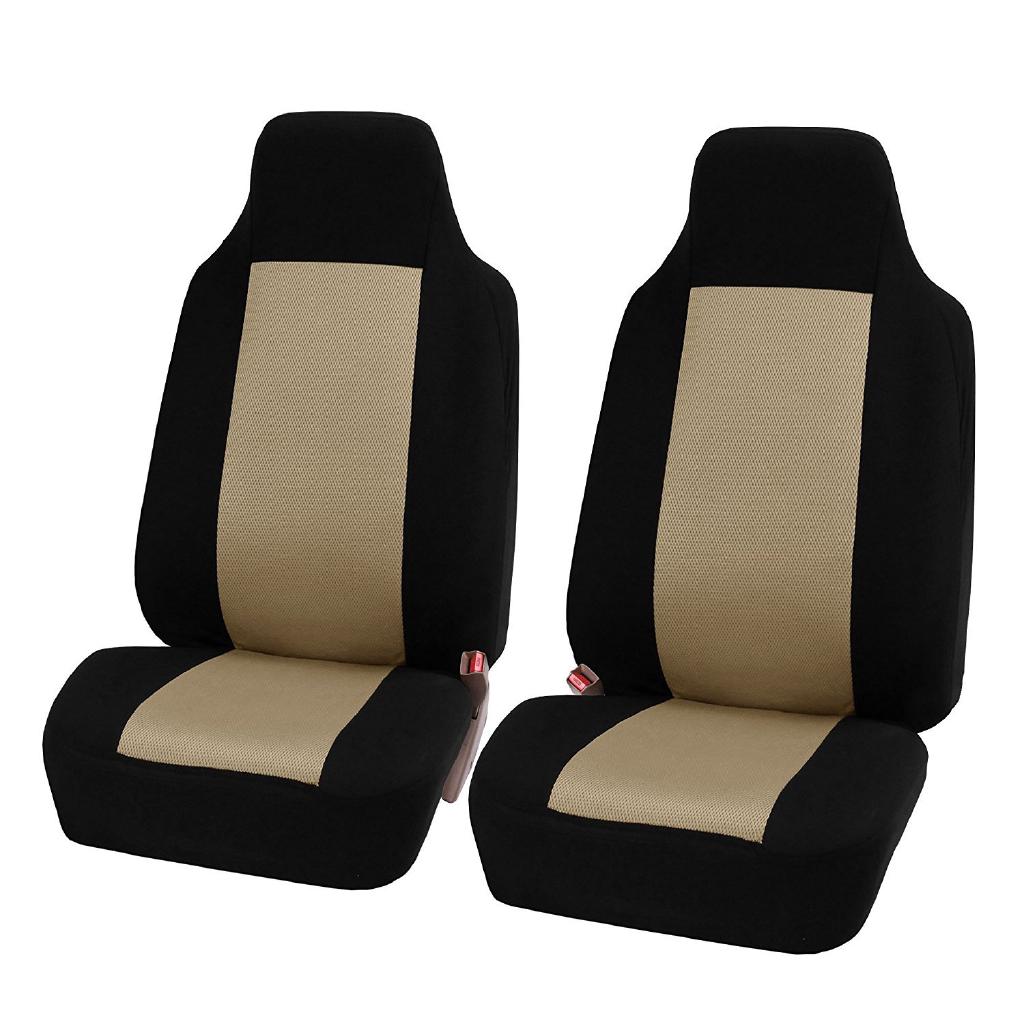 2Pcs Set Cover Jok  Depan Mobil  Unik Universal  Bahan Kain 