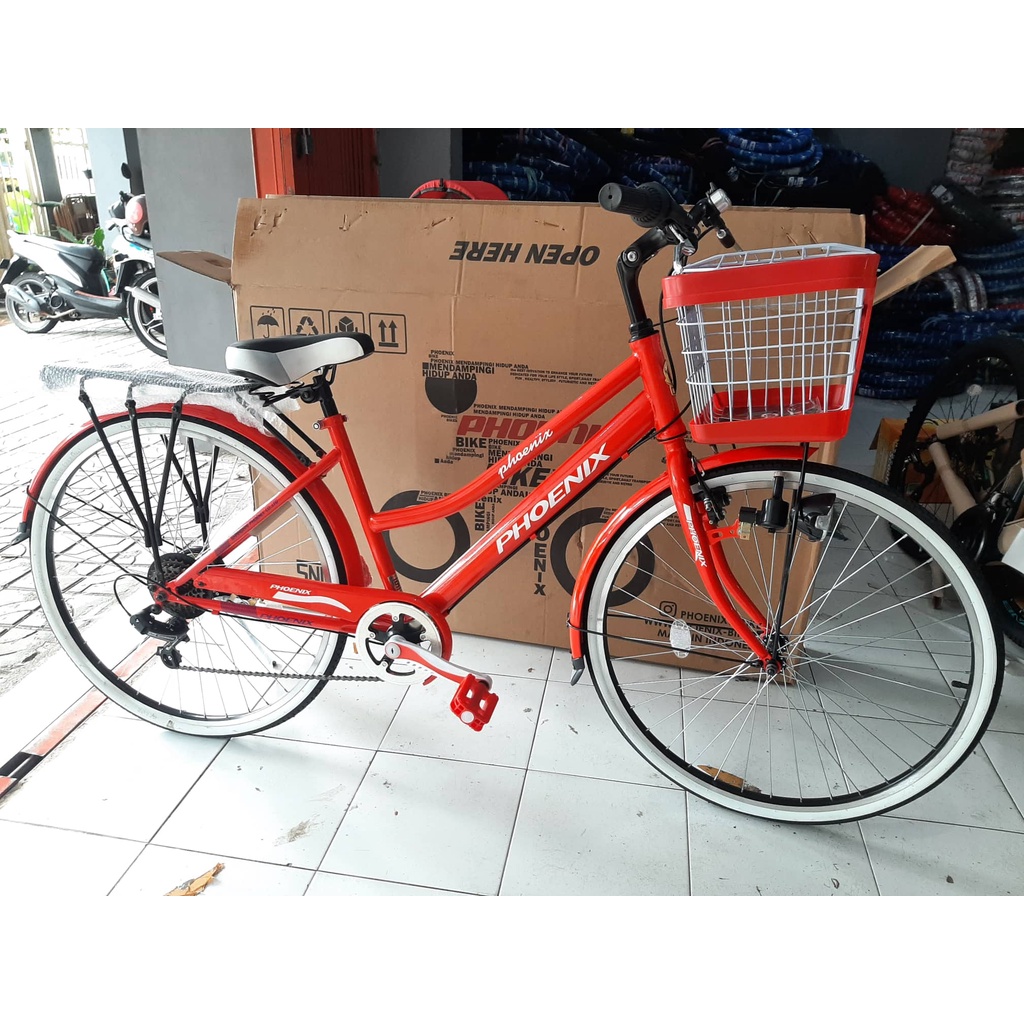 Sepeda CITY BIKE / CTB / Sepeda Perempuan 26 inch PHOENIX 116 / 116 FC