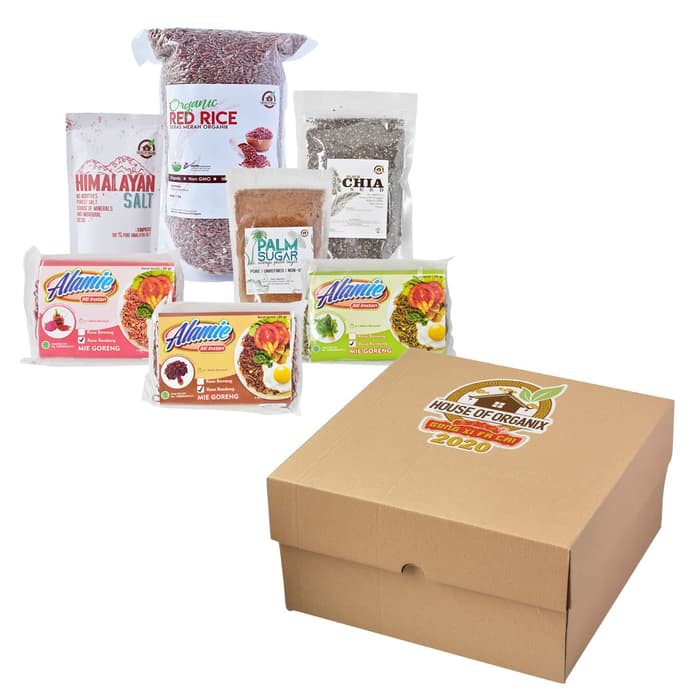 

Bagus Hampers Box F (Parcel / Gift box) Terjamin