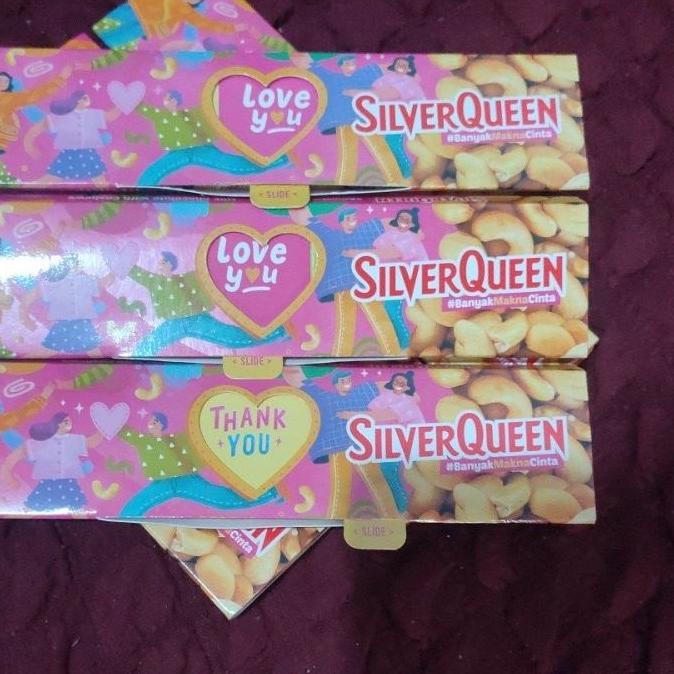 

Paling Disukai ⁂ Silverqueen 62gr variant cashew/Almond``