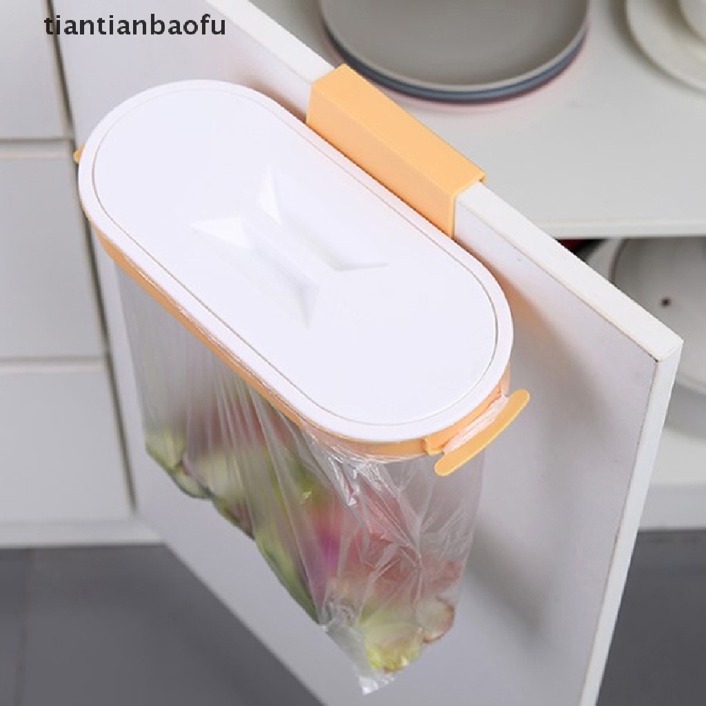 Rak Holder Penyimpanan Kantong Sampah Model Gantung Untuk Pintu Kabinet Dapur