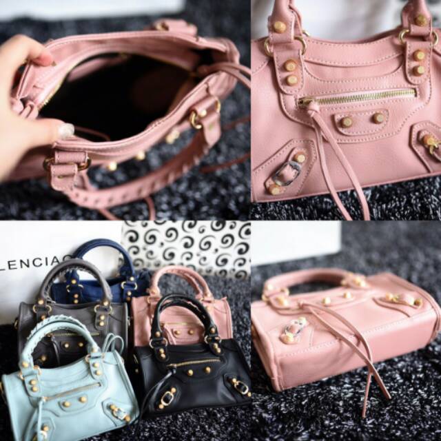 Balenciaga Classic GHW Mini City Bag