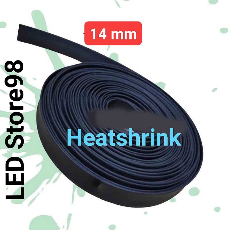 HEATSHRINK ISOLASI BAKAR 14 mm per METER