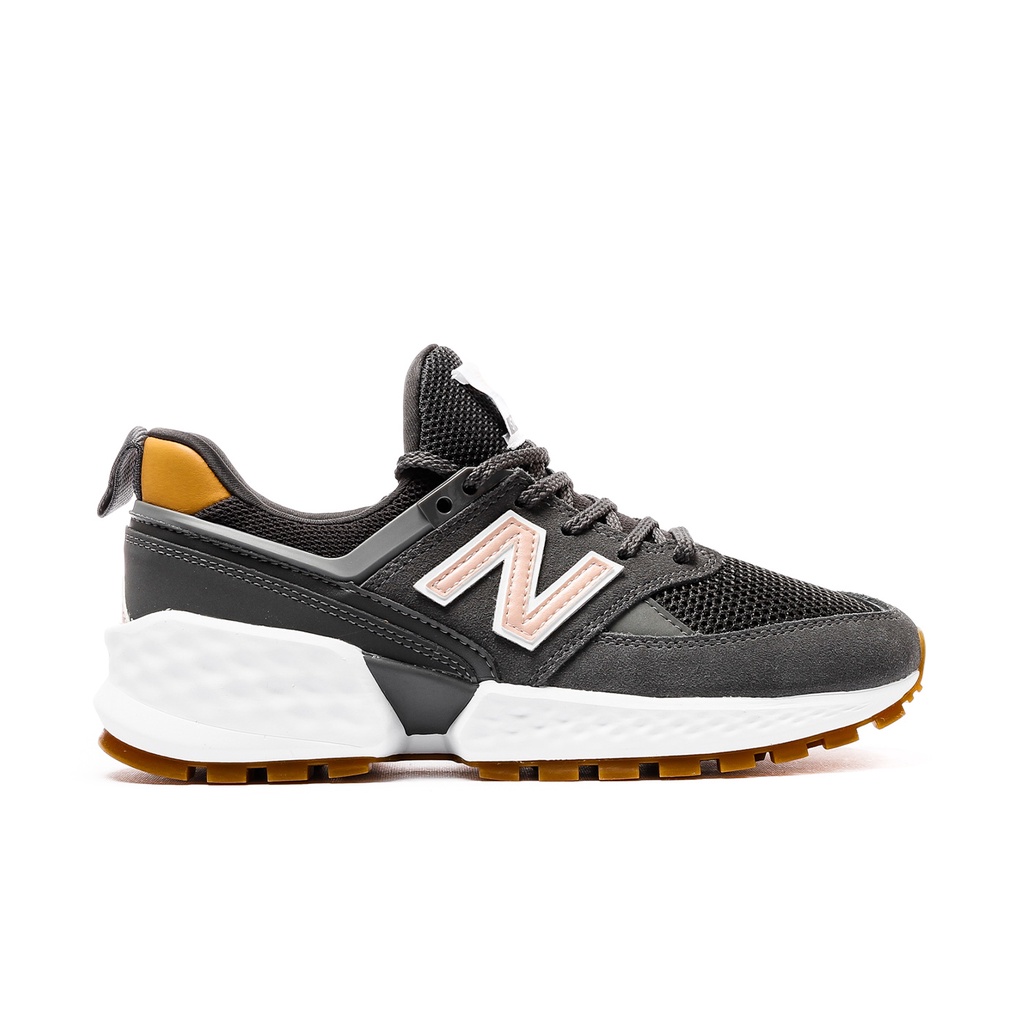 Sepatu New Balance Fresh Foam 574s V2 WS574JSA Grey Gumsole Women Sneaker Casual Original 100%