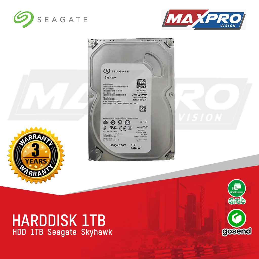 HDD 1TB SEAGATE SKYHAWK