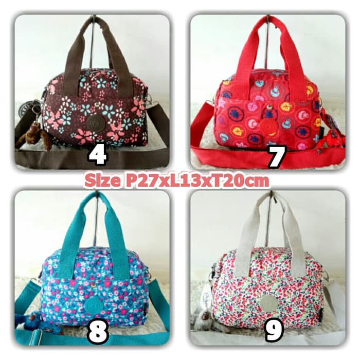 Tas Wanita Import Kipling Selempang dan Jinjing 3Ruang KP2440