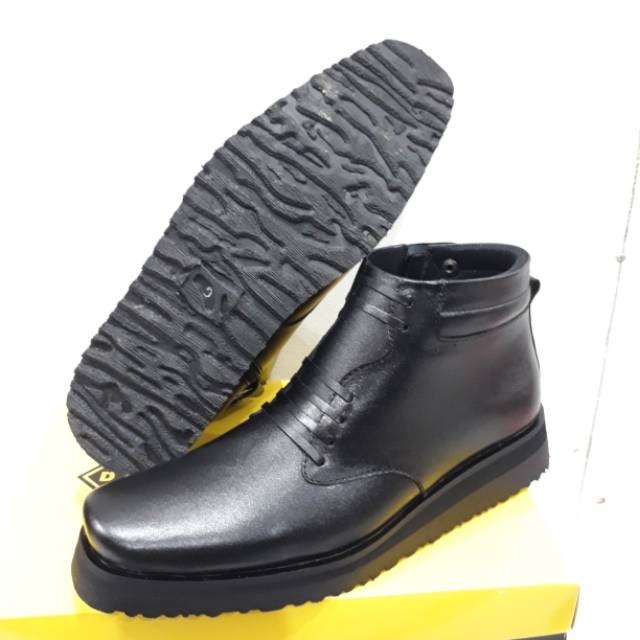 SEPATU PDH CMB ASLI KULIT   OUTSOLE DATAR