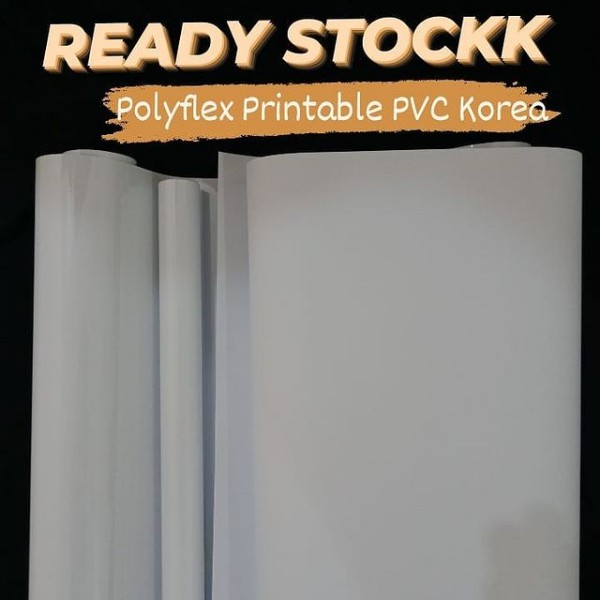 

Polyprint Printable PVC Flex Korea Polyflex Printable Berkualitas