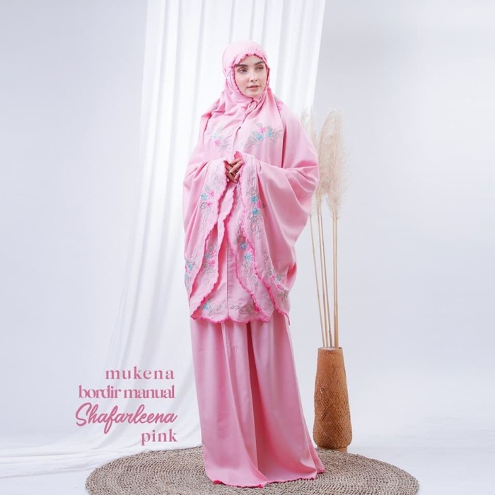 MUKENA DEWASA SHAFARLEENA PINK