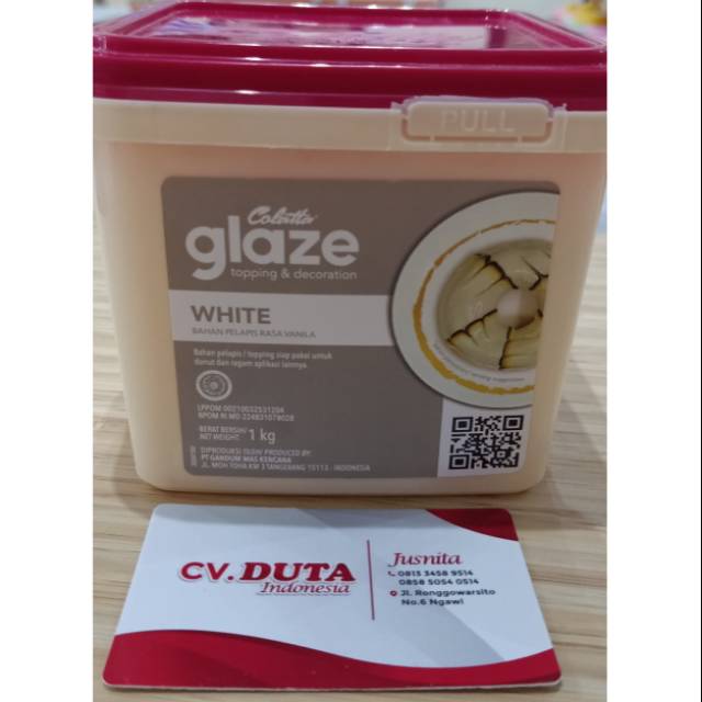 

Colatta Glaze White 1kg