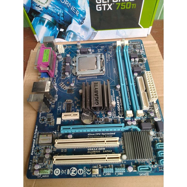 Mobo G41 MSI,Asus, Gigabyte,ASRock +core2duo e7400