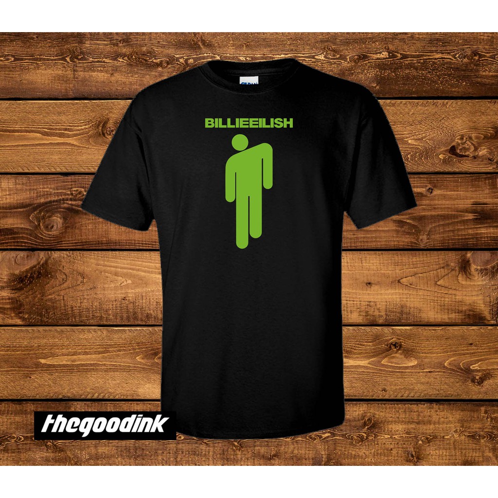 Kaos Billie Eilish - Stickman - Original Gildan T-shirt