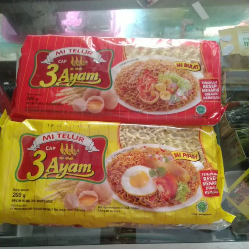 

MI TELUR cap 3 ayam