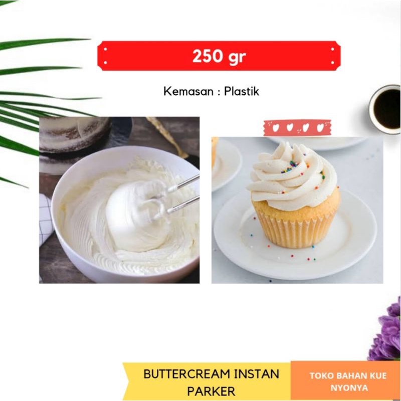 

BUTTERCREAM SIAP PAKAI 250gr VANILLA