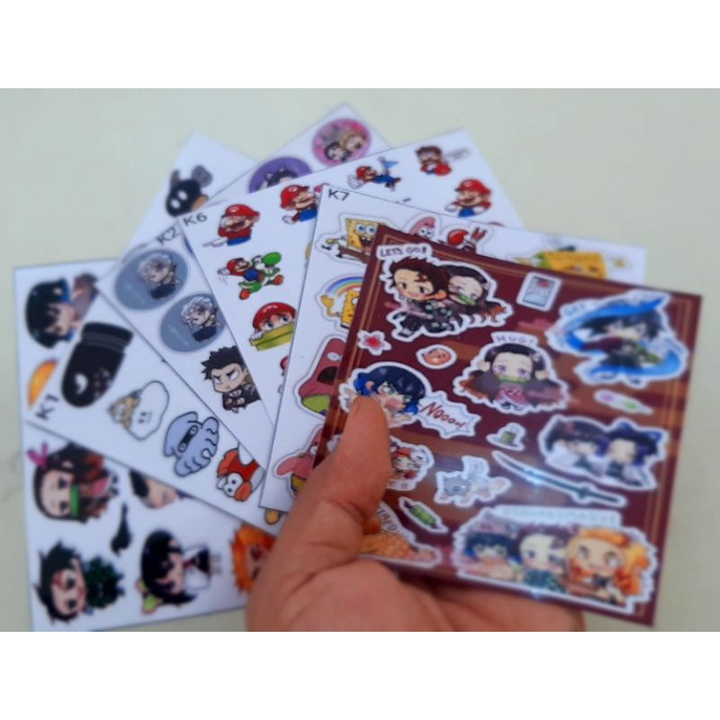 

STIKER ANIME KARTUN TUMBLR 10cmx10cm