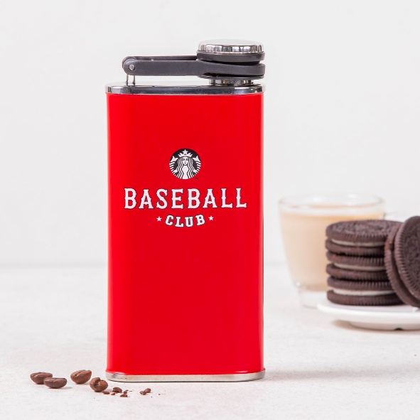 Starbucks Korea Baseball Stainless Stanley Flask Tumbler 237ml