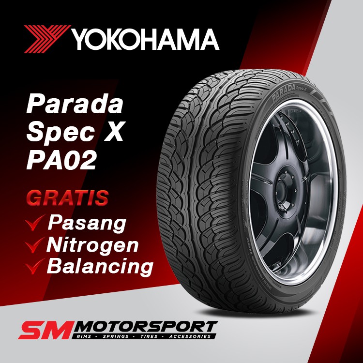 Yokohama Parada Spec X PA02 265 50 r20 111V Ban Mobil