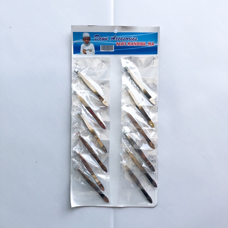 (12 Pcs) Pinset Rentengan Kecil Grosir Murah