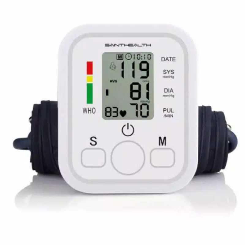 (MAINANKYU) Pengukur Tekanan Darah Electronic Sphygmomanometer with Voice - ZK-B869