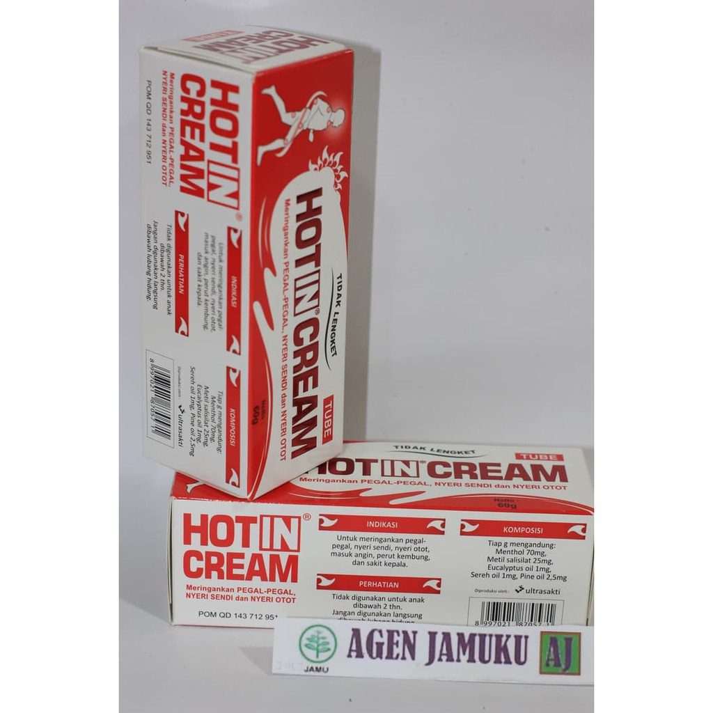 HOT IN CREAM TUBE 60GR
