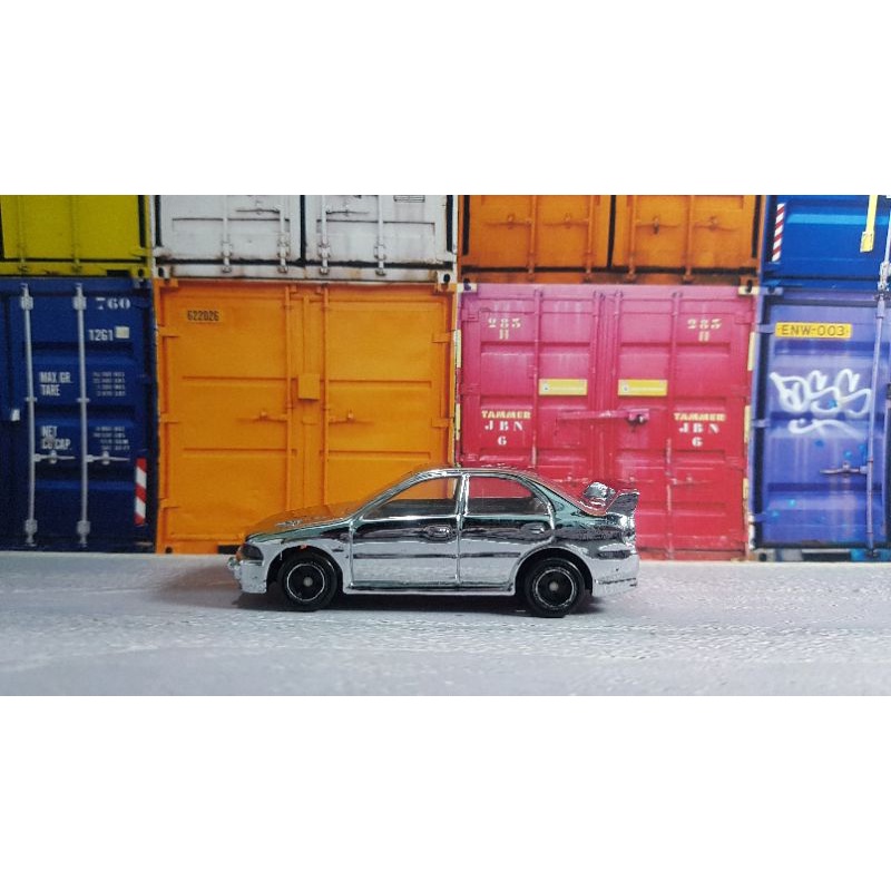 Tomica Not For Sale Mitsubishi Lancer Evo IV - Chrome (104)