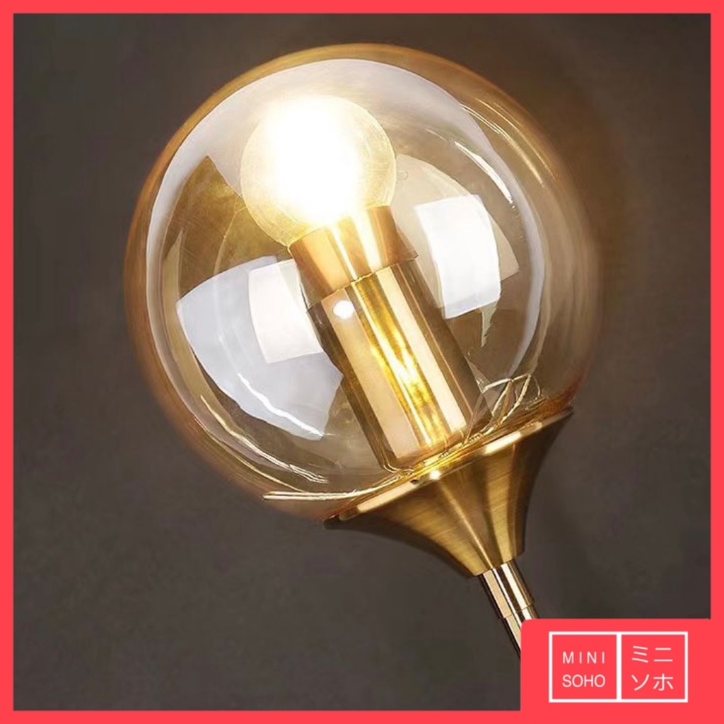 Lampu Dinding Hias Mewah Sconce Bistro Ball Wall Lamp Light Nordic Style LED