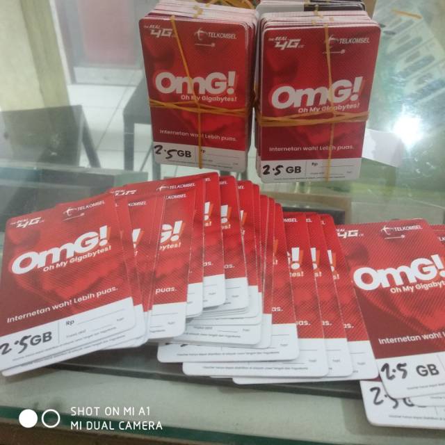 (Jateng dan DIY)Voucher Telkomsel 2,5GB