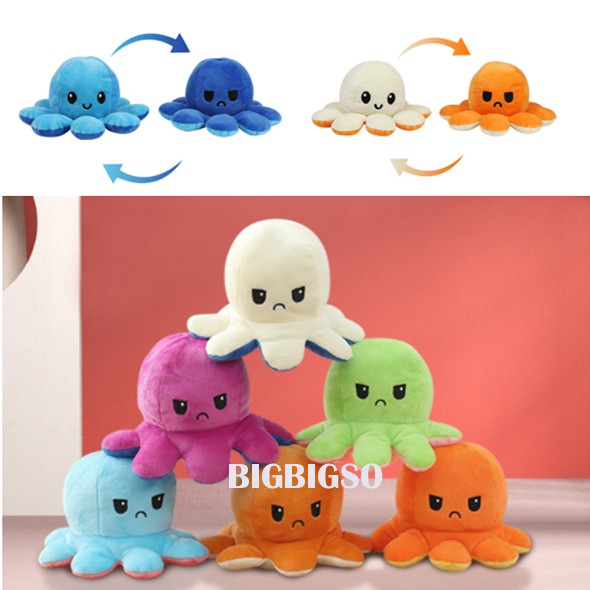 Boneka Octopus Bolak Balik