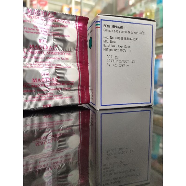 MAGTRAL 1 STRIP 10 TABLET KUNYAH