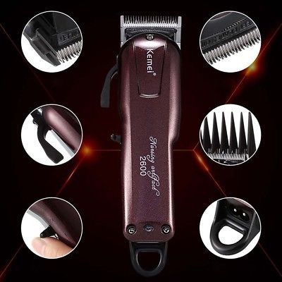 KEMEI 2600 Original 2600PG DIGITAL LCD Alat Cukur Rambut CAS Hair Trimmer Clipper KM KM2600 KM-2600 KM-2600PG