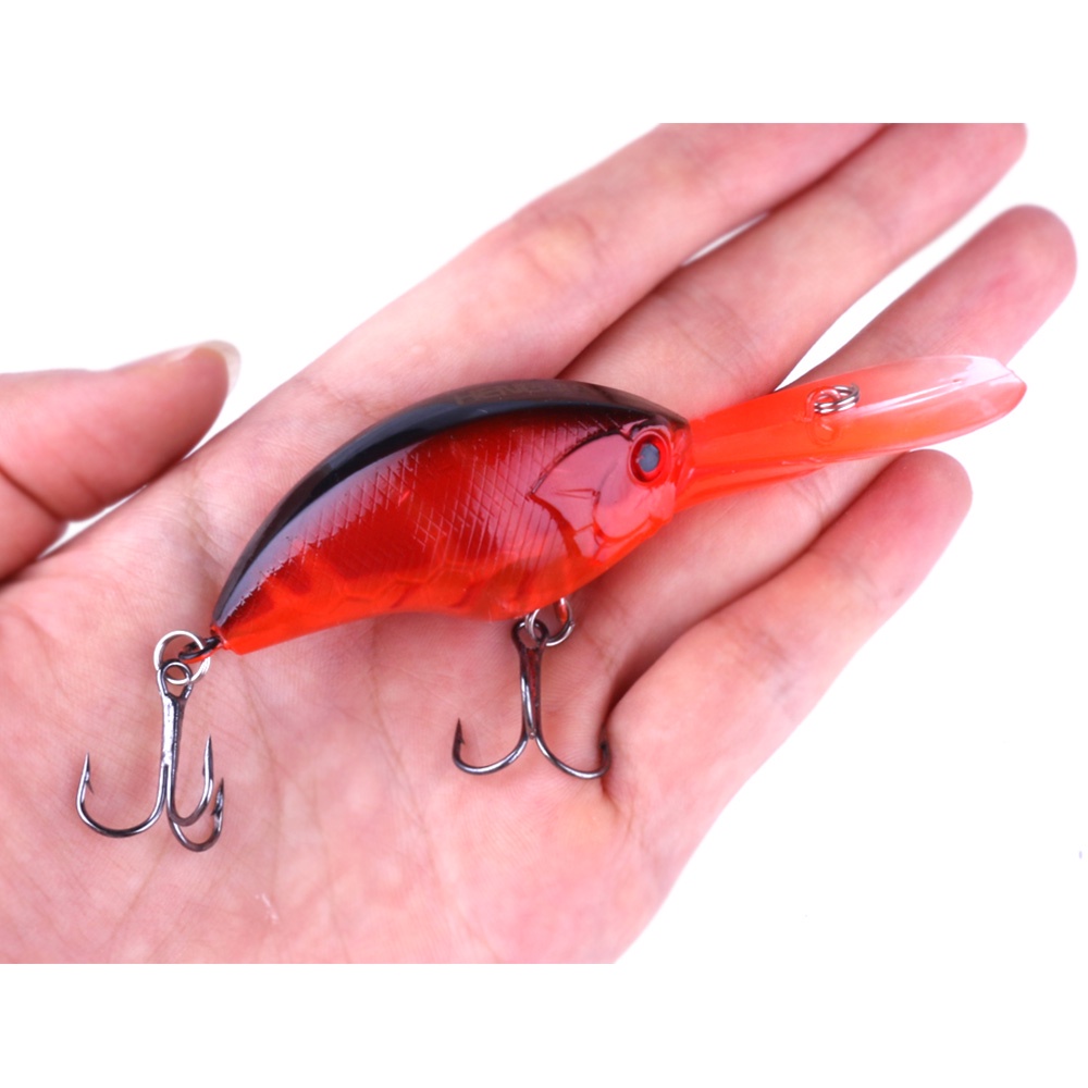 HENGJIA 10PCS Minnow Fishing Lure 9CM 13G Topwater Hard Bait Wobbler Jig Bait Crankbait Carp Striped bass Fishing tackle SwimBait