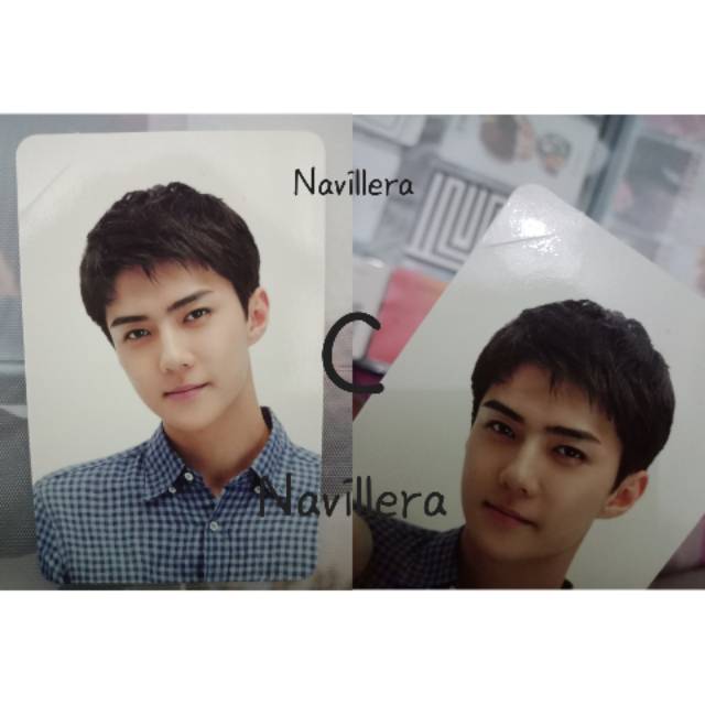 EXO SEHUN OFFICIAL PHOTOCARD
