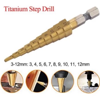 Mata Bor Pagoda JLD 3-12mm HSS 10 Multi Step Drill