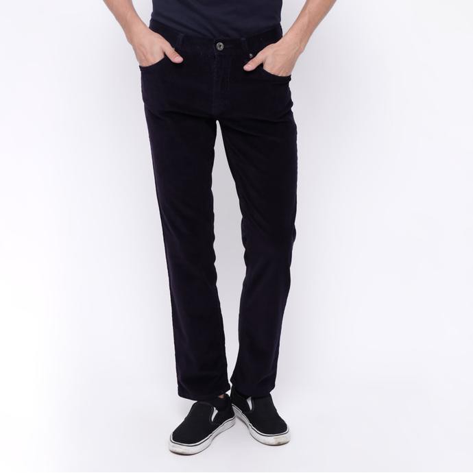 New Product Edwin Celana Jeans  305-Cdr-Navy Reguler Fit Pria Panjang Biru Tua Free Ongkir