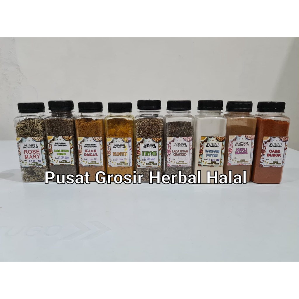 

Bumbu Kering Rempah Lengkap Bikin enak Masakan di jamin Halal -Tanpa Pengawet , MSG! Attayeb