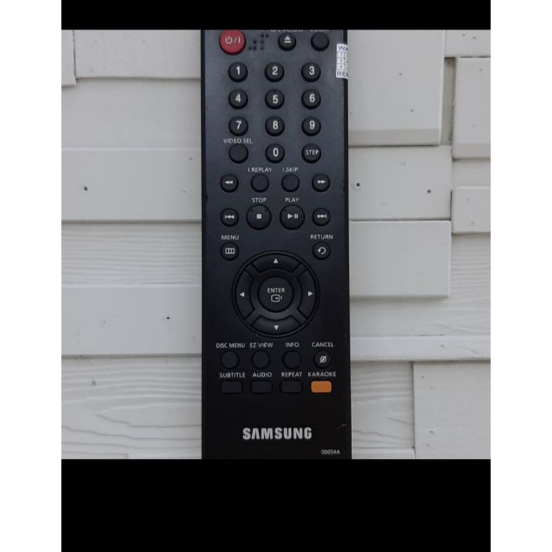 REMOTE REMOT DVD SAMSUNG KAROKE 00054A ORIGINAL ASLI