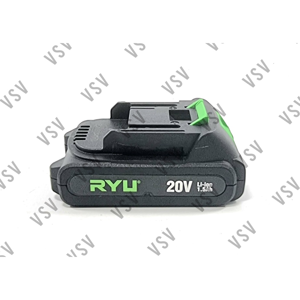 RYU Battery 20Volt 1.5Ah Baterai Untuk Semua Mesin Cordless RYU 20V