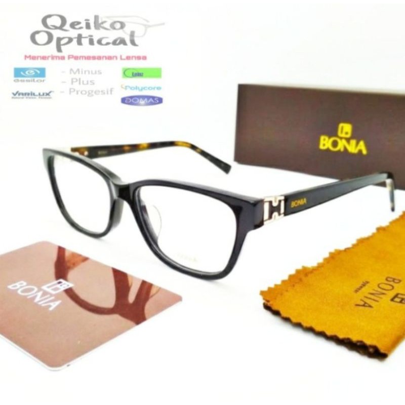 Kacamata Frame Minus Wanita Bonia-017P Lizard - Model Stylis dan Mewah