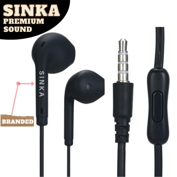 HEADSET SINKA MACARON HF - U19 PREMIUM SOUND HANDSFREE EARPHONE MEGA BASS