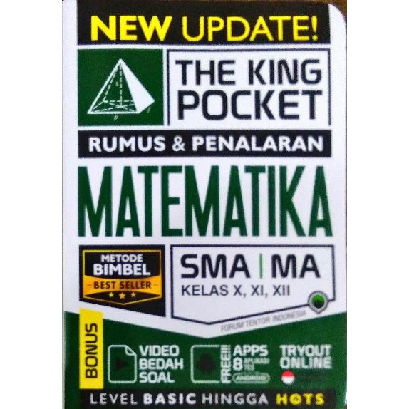 THE KING POCKET RUMUS & PENALARAN MATEMATIKA SMA