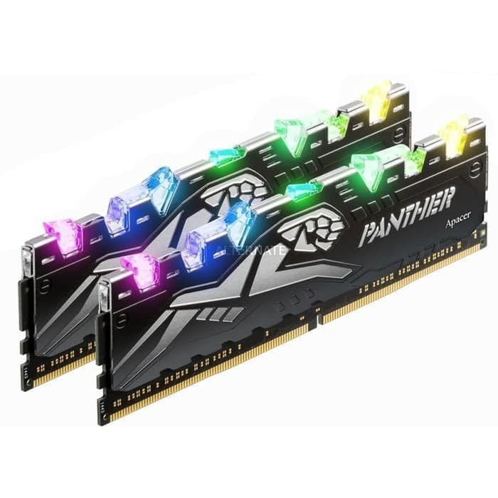 Apacer Panther Rage RGB LED DDR4 8GB (2X4) PC- 2666MHZ I 8GB KIT