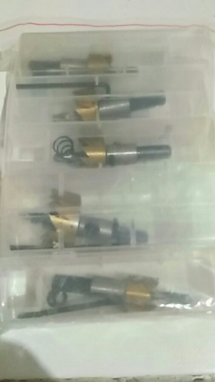 [best Quality] Mata Bor Carbide Set Metal Hole Tip Wood