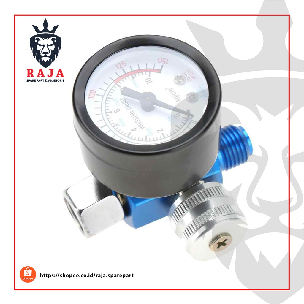 Spray gun regulator