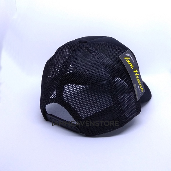 Topi Trucker Jaring Distro Pria Kualitas Premium Berkualitas Gambar Keren Tema Quotes Kata Kata Typography Jepang Motor Pantai Holiday Warna Hitam Ukuran Dewasa Terbaru 2025
