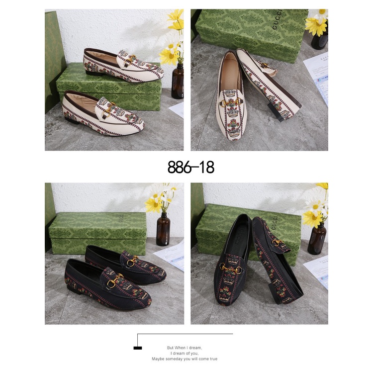 GC Loafer With Canvas Print #886-18