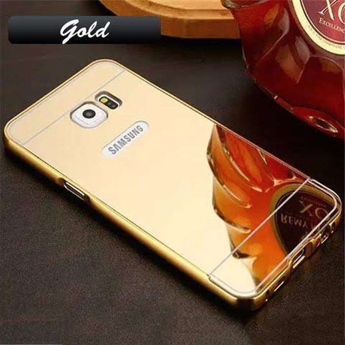 Case bumper mirror premium case mewah cermin for xiaomi redmi 4a