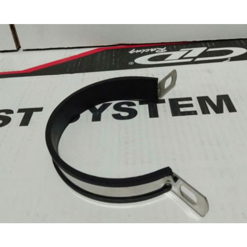 Klem Knalpot CLD Racing Bulat dan Oval