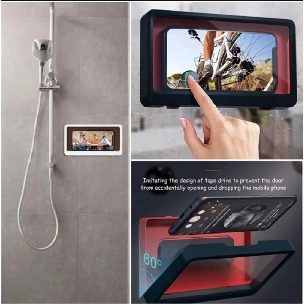 Magic Box Bathroom Waterproof Case HP Tempel Dinding Tahan Air